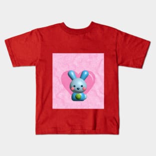 blue bunny Kids T-Shirt